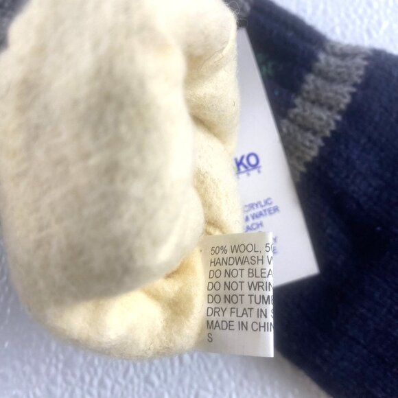 NWT Torpeako TreeLine Thinsulate Lining Cabin Gorpcore Wool Blend Winter Glove S - Picture 6 of 9